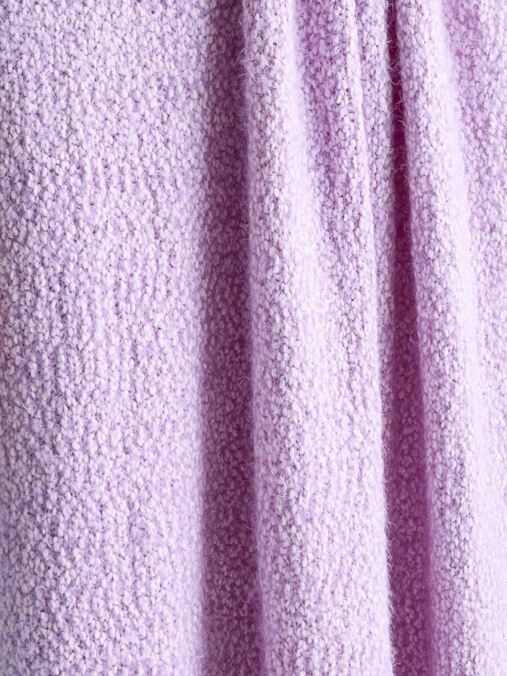 Anthropologie Lavender Cozy Boucle Throw Blanket NEW 2 available